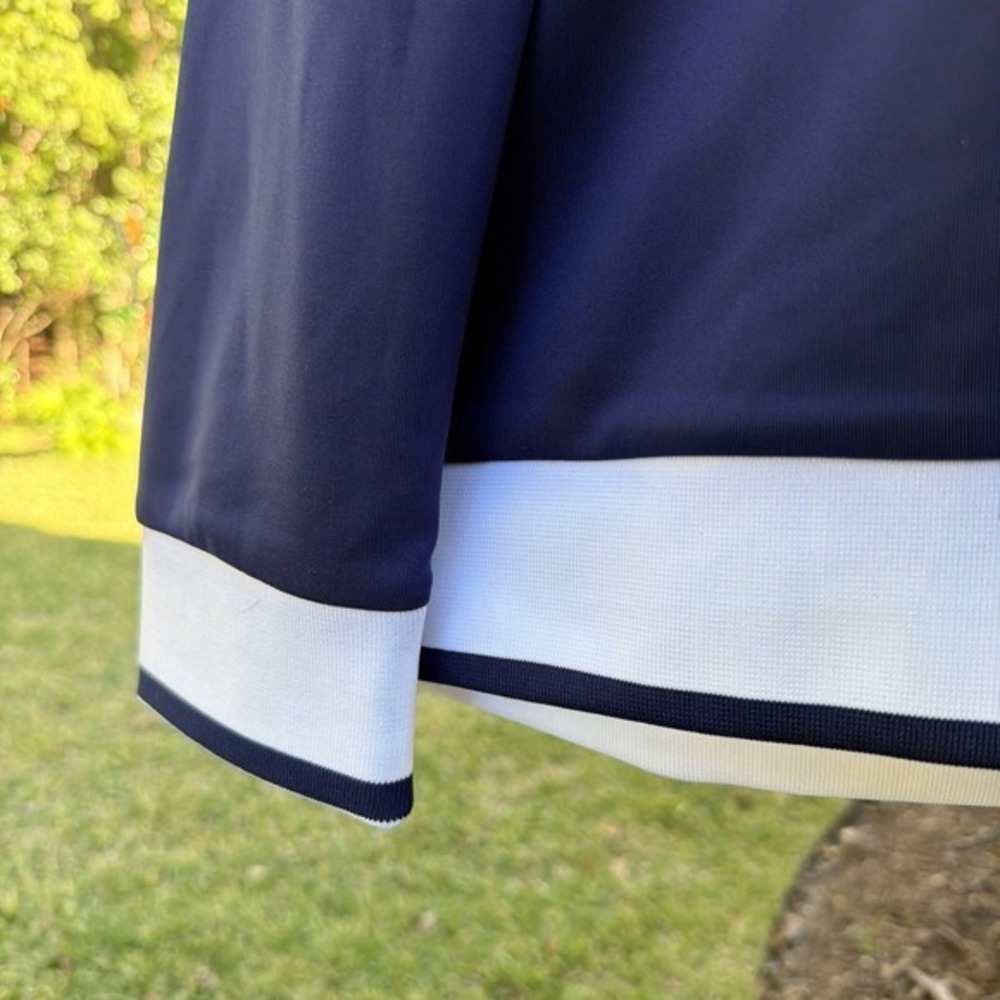 Boston Scott Golf Large Blue 1/4 Zip Pullover. NWT $105. 723 - Picture 8 of 14